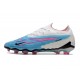 Nike Phantom GX Elite FG Nuovo Blu Baltico Rosa Blast Bianco Laser Blu