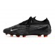 Nike Phantom GX Elite FG Nuovo Nero Summit Bianco Grigio Fumo Scuro