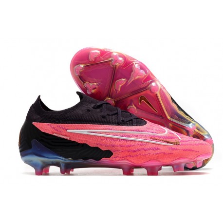 Nike Phantom GX Elite FG Nuovo Rosa Nero Bianco