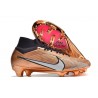 Scarpe Nike Mercurial Superfly 9 Elite FG SE X Mbappe Rame Metallico