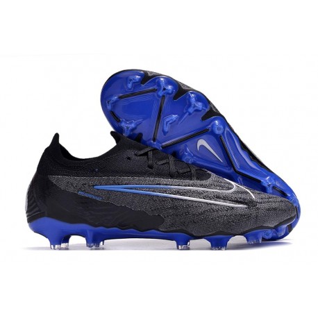 Scarpe Nike Phantom GX Elite FG Nero Cromo Hyper Royal