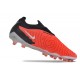 Scarpe Nike Phantom GX Elite FG Cremisi Vivace Nero Bianco