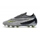 Scarpe Nike Phantom GX Elite FG Grigio Nero