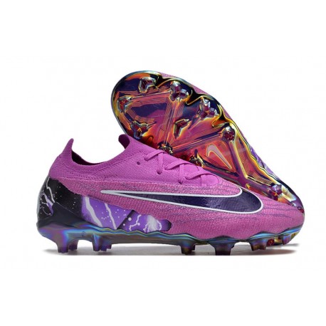 Scarpe Nike Phantom GX Elite FG Viola Nero