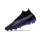 Scarpe da Calcio Nike Phantom Gx Elite DF FG Nero Cromo Hyper Royal