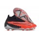 Scarpe da Calcio Nike Phantom Gx Elite DF FG Cremisi Vivace Nero Bianco