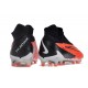 Scarpe da Calcio Nike Phantom Gx Elite DF FG Cremisi Vivace Nero Bianco