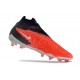 Scarpe da Calcio Nike Phantom Gx Elite DF FG Cremisi Vivace Nero Bianco