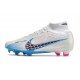 Nike Zoom Mercurial Superfly IX Elite FG Bianco Blu