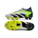 Scarpa adidas Predator Accuracy .1 FG Bianco Nero Core Limone Lucido