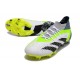 Scarpa adidas Predator Accuracy .1 FG Bianco Nero Core Limone Lucido