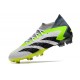 Scarpa adidas Predator Accuracy .1 FG Bianco Nero Core Limone Lucido