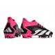 Scarpa adidas Predator Accuracy .1 FG Nero Core Bianco Rosa Shock Team