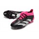 Scarpa adidas Predator Accuracy .1 FG Nero Core Bianco Rosa Shock Team