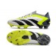 Adidas Predator Accuracy .1 L FG Bianco Nero Core Limone Lucido