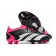 Adidas Predator Accuracy .1 L FG Nero Core Bianco Rosa Shock Team
