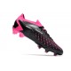 Adidas Predator Accuracy .1 L FG Nero Core Bianco Rosa Shock Team