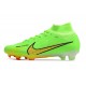 Nike Zoom Mercurial Superfly IX Elite FG Verde Giallo