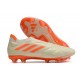 Scarpe da calcio adidas Copa Pure+ FG Bianco Off Arancione Solare Team
