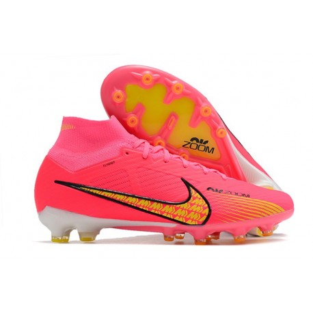 Nike Zoom Mercurial Superfly 9 Elite AG-Pro Rosso Giallo