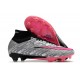 Nike Zoom Mercurial Superfly 9 Elite AG-Pro Rosa Argento Nero