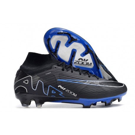 Nike Zoom Mercurial Superfly 9 Elite AG-Pro Nero Cromo Hyper Royal
