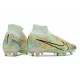 Nike Air Zoom Mercurial Superfly IX Elite SG Verde Orzo Blu Nerastro Arancione Total