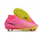 Scarpa Nike Air Zoom Mercurial Superfly IX Elite SG Rosa Blast Volt Gridiron