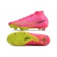 Scarpa Nike Air Zoom Mercurial Superfly IX Elite SG Rosa Blast Volt Gridiron