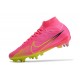 Scarpa Nike Air Zoom Mercurial Superfly IX Elite SG Rosa Blast Volt Gridiron
