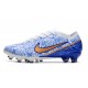Nike Air Zoom Mercurial Vapor XV Elite AG Bianco Oro Blu