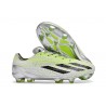 Scarpa Calcio adidas - X Crazyfast Strung + FG Grigio Bianco Limone Lucido 