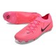 Scarpe Nike Phantom GX II Elite FG Rosa Nero
