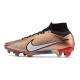 Nike Zoom Mercurial Superfly IX Elite FG Rame Metallico