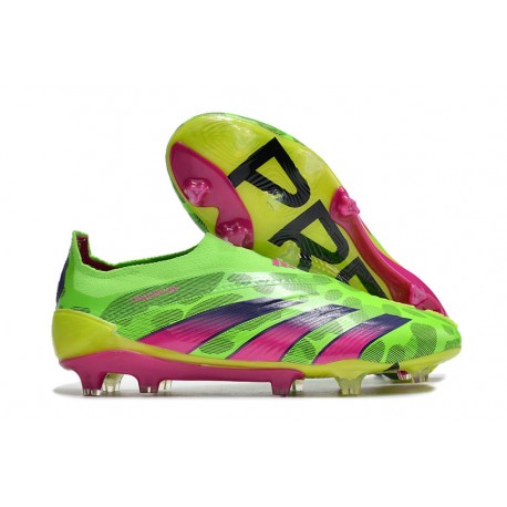 adidas - Predator 24 Elite LL FG Team Verde Solare Team Shock Giallo Lucid Lemon