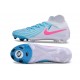 Scarpa Nike Phantom Luna 2 Elite FG Blu Bianco Rosa