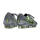Nike Tiempo Legend X Elite FG Scarpa Grigio Nero Verde