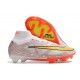 Nike Zoom Mercurial Superfly IX Elite FG Bianco Oro Rosso