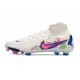 Scarpa Nike Phantom Luna 2 Elite FG Bianco Rosa Blu