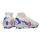 Scarpa Nike Phantom Luna 2 Elite FG Bianco Rosa Blu