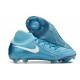 Scarpa Nike Phantom Luna 2 Elite FG Blu Bianco