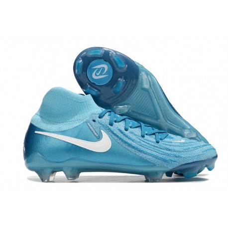 Scarpa Nike Phantom Luna 2 Elite FG Blu Bianco