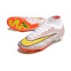 Nike Zoom Mercurial Superfly IX Elite FG Bianco Oro Rosso