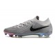 Scarpe Nike Phantom GX II Elite FG Grigio Nero