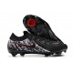 Scarpe Nike Phantom GX II Elite FG Nero Bianco Rosso