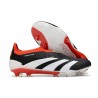 adidas - Predator 24 Elite LL FG Nero Core Bianco Rosso Solare