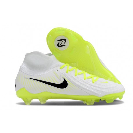 Scarpa Nike Phantom Luna 2 Elite FG Bianco Nero Giallo