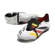 adidas Predator Tongue Elite FG Bianco Nero Rosso Giallo