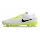 Scarpe Nike Phantom GX II Elite FG Bianco Giallo Nero