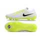 Scarpe Nike Phantom GX II Elite FG Bianco Giallo Nero